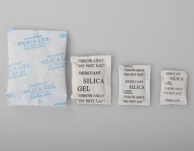 China Electronics Chemicals Small Pack Silica Gel Desiccant For Food for sale