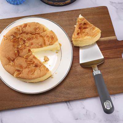 China Disposable Cake Tools Stainless Steel Pie Pizza Cake Server Knife Shovel Cutter For Wedding Party for sale