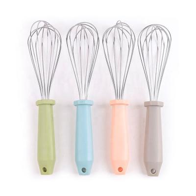 China Custom Multifunction Kitchen Multifunction ODM Stainless Steel 304 Balloon Pink Wire Beater Egg Beater Viable Mini Set for sale