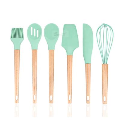 China Sustainable Korean Hotel Private Label Bulk Kitchen Modern Unique Cheap Eco-Friendly Utensils Cooking Items Set for sale