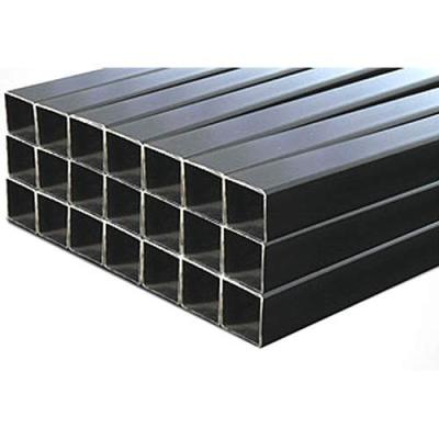 China Structure Pipe SS400 Rectangular Seamless Square Hollow Steel Pipe for sale