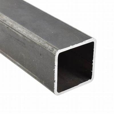 China Hot Rolled Pipe Q235B Square Tube Structure Section Square Steel Hollow Tube for sale