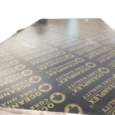 China Contemporary One Time Hot Press Film Faced Plywood OCEAN PLYWOOD for sale