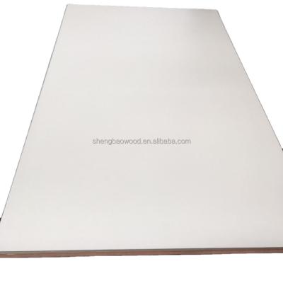 China Contemporary 18 Mm Melamine Melamine MDF Melamine MDF Board 6Mm Cheap Price Moisture Proof for sale