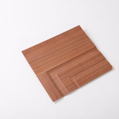 China The modern factory directly sells the interior door skin products high quality wood walnut walnut PVC door skin for sale