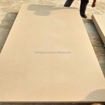 China 18mm Grade E0 FURNITURE GRADE Cabinet MDF Moisture Proof Board for sale