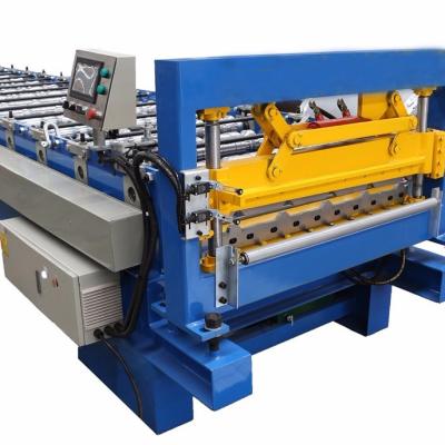 China Building Material Stores Galvanized Sheet Roll Forming Making Machine for sale