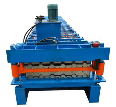 China Building Material Shops Flysheet Sheets Profiiles Forming Machine for sale