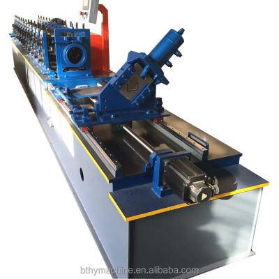 China Building Material Shops Wall Colorful Seeing Keel Roll Forming Machine for sale