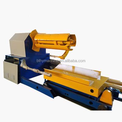 China Automatic Hydraulic Decoiler 10 Ton Steel Uncoiler Machine For Sale for sale