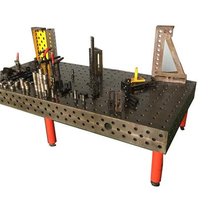 China Building Material Shops D28 Series 3D Cast Iron Welding Table Made In China for sale