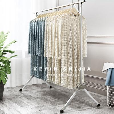 China Multifunctional Balcony Baby Aluminum Cloth Rack Drying Rack Ladder Stainless Steel Laundry Drying Rack for sale