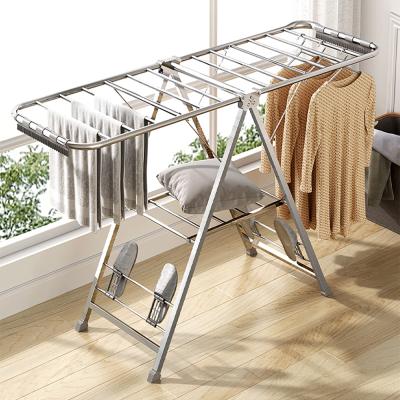 China Multifunctional Rack Cloth Dryer Racks Laundry Hanger Rack For Drying Cloth Rack for sale