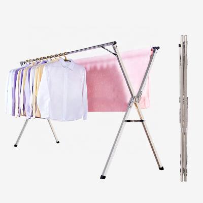 China WN-3316 Multifunctional Foldable Telescopic Rack Rack Stainless Steel Clothes Drying Racks For Cloth Dryer Rack for sale