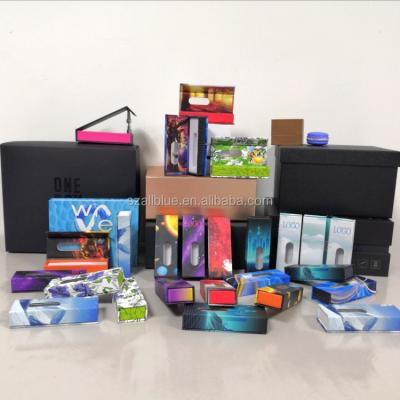 China Recycled Materials Custom Packaging For Kid Glass Proof Pen Battery Syringe Paper Box Drawer Rigid Box for sale