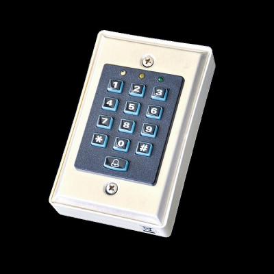 China Security Door Bell Numeric Password Metal Keypad Reader DC 12V - 24V for sale