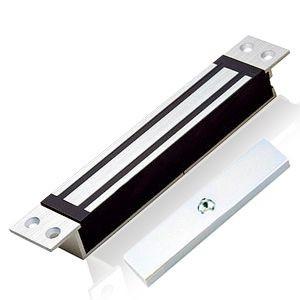 China Cerradura de puerta eléctrica magnética de las solas puertas de la aleación de aluminio con el contador de tiempo 12V DC 480mA en venta