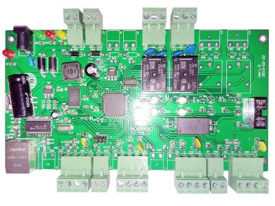 China Carde el módulo del tablero de control de sistema del control de acceso/2 puertas/el sistema eléctrico de la entrada de la cerradura en venta