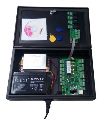 China El panel multi modificado para requisitos particulares del control de acceso del sistema/4 puertas del control de acceso de la puerta en venta