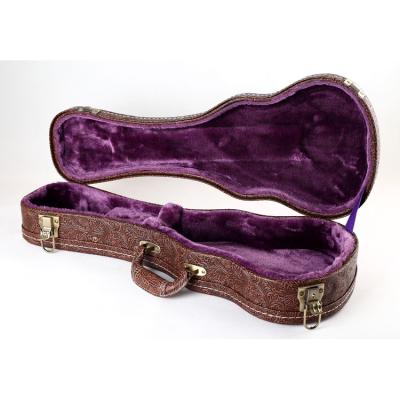 China 23 Inch Wooden Ukulele Guitar Case Guitar Makers Hard Box Instrument Wood Case for sale