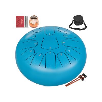 China High Quality Ethereal Steel Color Steel Color Drum Healthy Therapy/Meditation/Yoga Tongue Drum Empty Professional for sale