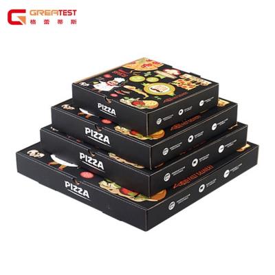 China Recyclable custom boxes for Packiging 12 inch pizza slice box pizza box with low MOQ and fast delivery for sale