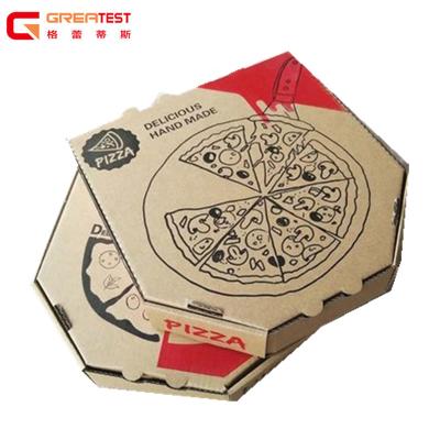 China Recyclable Pizza Box Custom Printed With Low MOQ Fast Delivery for sale