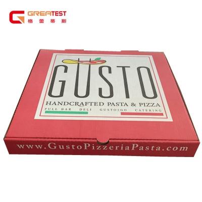 China Custom Recyclable Take Away Wholesale Pizza Boxes for sale