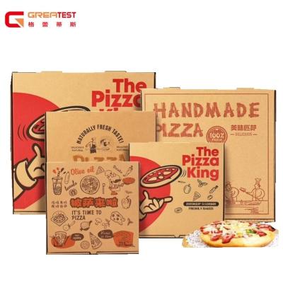 China New type recyclable custom pizza box 12 inch 16 inch pizza box for sale