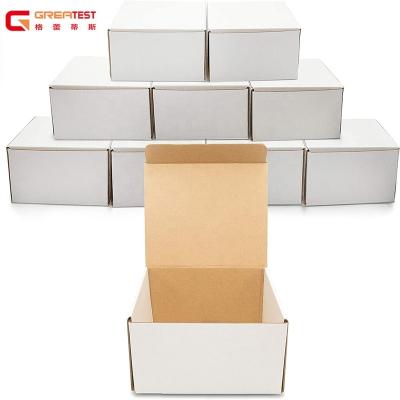 China Recyclable Wholesale Cardboard Mailing Kraft Box for sale