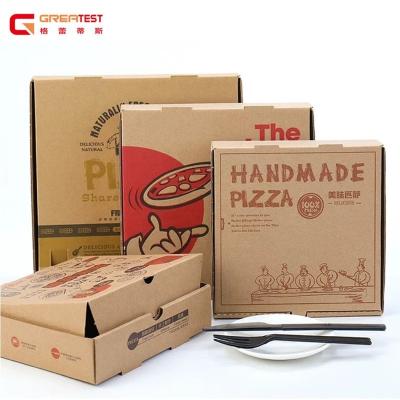 China Recyclable Wholesales Food Box Pizza Environmental Paper Box 12 Inch for sale