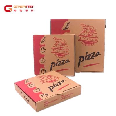 China Recyclable Eco - Friendly Cardboard Box For Pizza Box Italy Pizza Box 12 Inch for sale