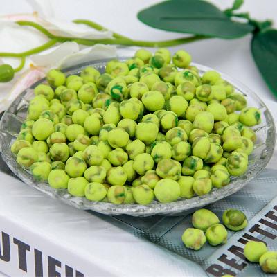 China Senf-Aroma grünes Pea Snack Salty Taste Wasabi beschichtete Erbsen zu verkaufen