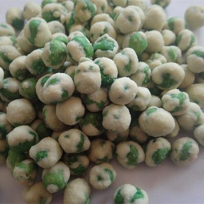 China Knoflook Zoete Kruidige Groene Pea Snack Wheat Flour Dried Geroosterde Erwten Te koop