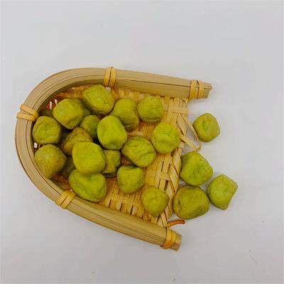 China Unique and Trendy Plum Shaped Peanuts - Bold Wasabi and Spicy Flavors, Crunchy Texture for sale