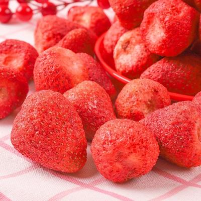 China Frische Zutaten Knusprig und köstlich Gefriergetrocknete Erdbeeren zu verkaufen