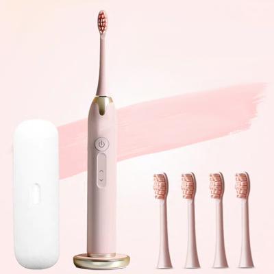 China New Style Brush LED Toothbrush Music Battery Operated Interdental Soft Toothbrush Rechargeable Electric Toothbrush for sale