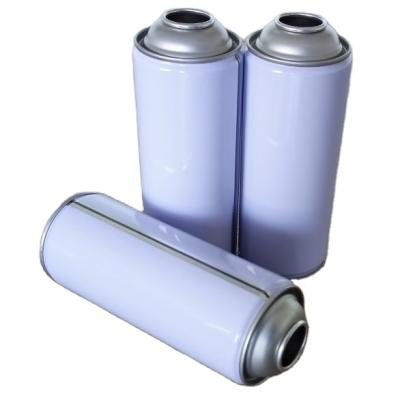 China Aerosol Tin Can Printing Customized Logo Design Size Spray Tinplate Can Manufacturer for sale