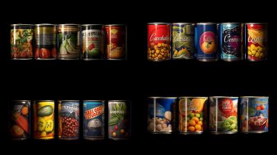 China 40g-3000g Volume Tin Food Cans with Lid Thickness 0.18-0.25mm and Body Thickness 0.15-0.25mm for sale