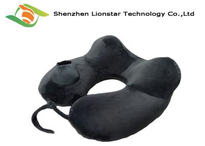 China Colorful Inflatable Travel Sleep Pillow , U Shaped Travel Pillow Easy To Carry for sale