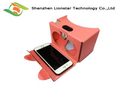 China HD Optical Technology Cardboard VR Glasses Plus Version For Large Screen for sale