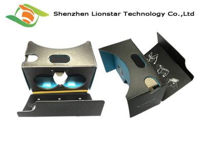 China Lens Diameter 37M / 34MM Cardboard VR Goggles For Android And IPhone Smartphones for sale