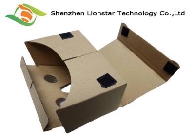 China Craft Goggles 3D Glasses Cardboard VR Viewer For 3D Movies / Family Cinema for sale