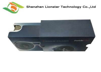 China Smartphone VR Google 3d Glasses Cardboard With Conductive Toch Button for sale