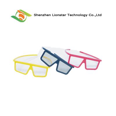 China Cinema Passive 3D Glasses  Linear Polarizer Film Chromadepth 3D Glasses For Three D Movies for sale