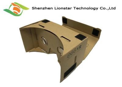 China Google Cardboard Version 1.0 Virtual Reality Glasses DIY Simple VR Viewer for sale