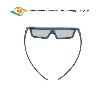 China Plastic Chromadepth Colorful Side By Side 3D Glasses Bigger Shape 0.19mm Lens Thickness for sale