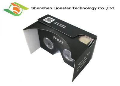 China Customized Printing Virtual Reality Cardboard 3d Vr Glasses Phone Viewer 15*9*8.5cm for sale