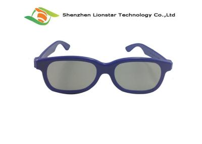 China Circular Polarized 3d Glasses , 3D Monitor Anaglyph Plastic 3d Glasses  for sale