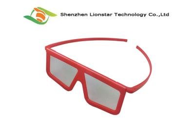 China 0.28mm TAC Lens Three D Goggles Plastic 3D Polarized Film Glasses For PC Game for sale